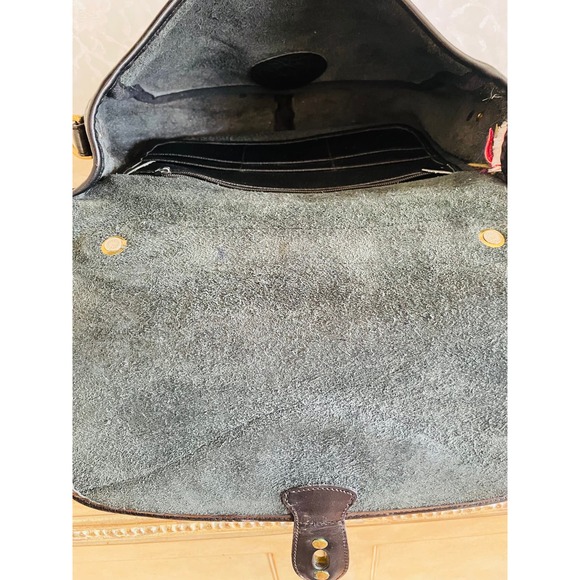 Dooney AND Bourke Equestrian black color small messenger crossbody/shoulder bag - Picture 9 of 10